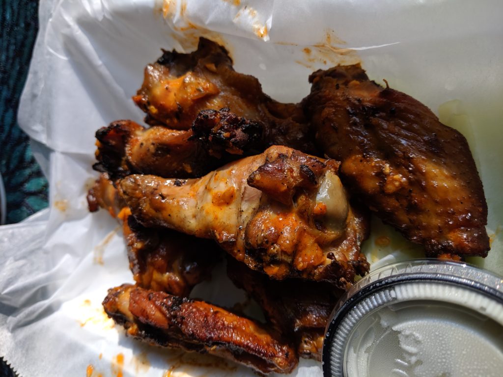 gates of hell wings at smokehouse brewing