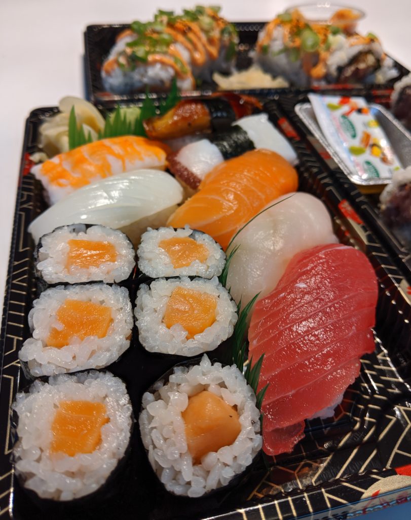 sushi deluxe from sushi ten by fartley farms