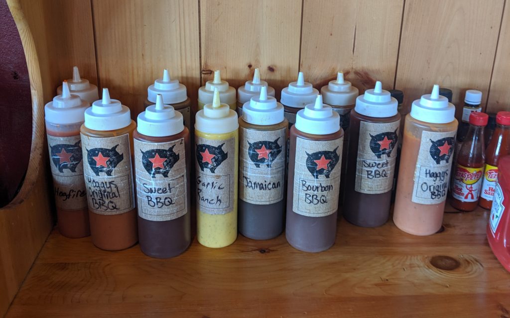 hoggys bbq sauces for saucing by fartley farms