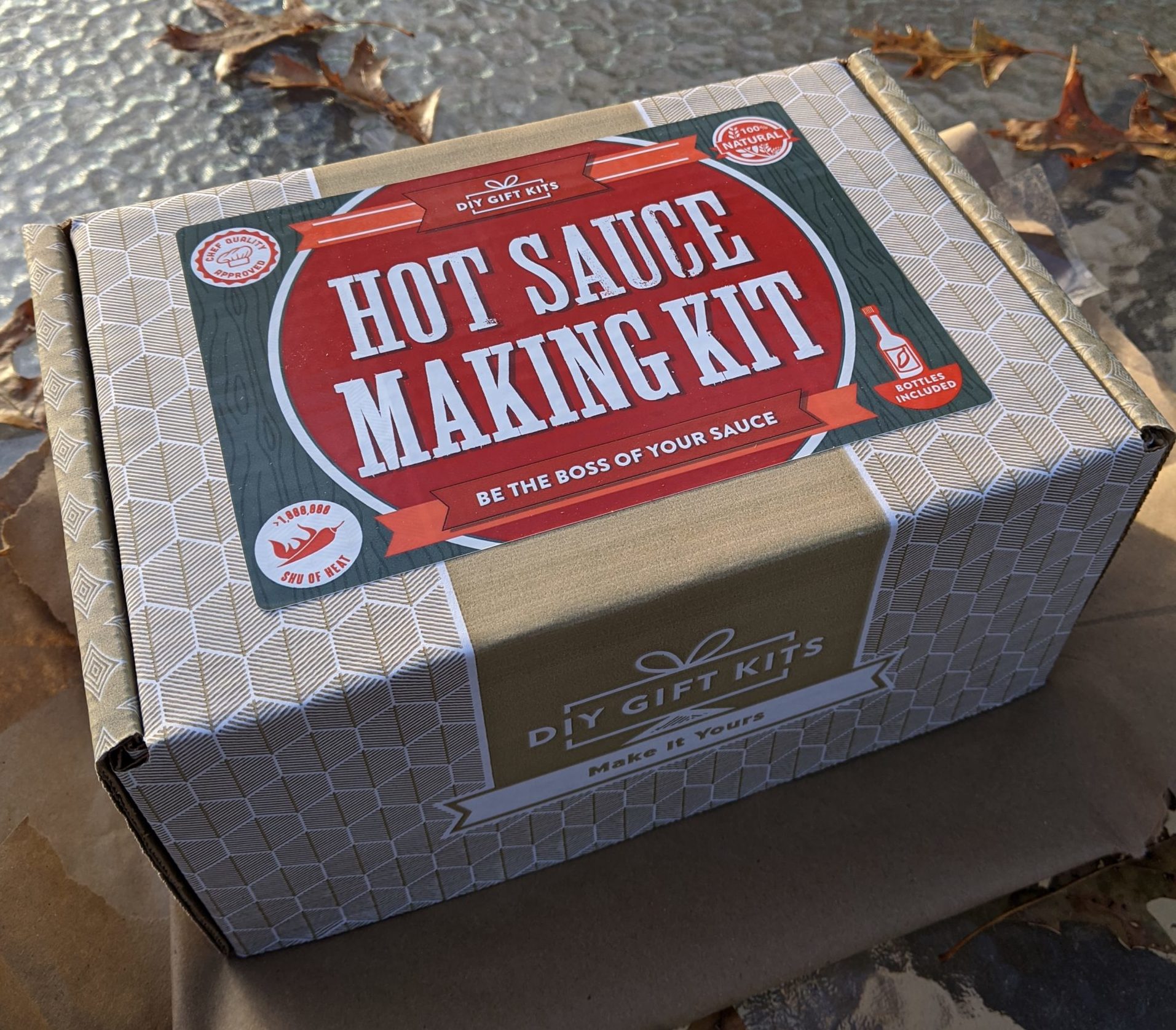 DIY Hot Sauce Making Kit. Spicy Unique Gift for Birthdays & 