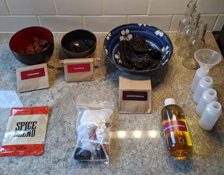 Review DIY Gift Kits Hot Sauce Making Kit Hot Sauce by Fartley Farms