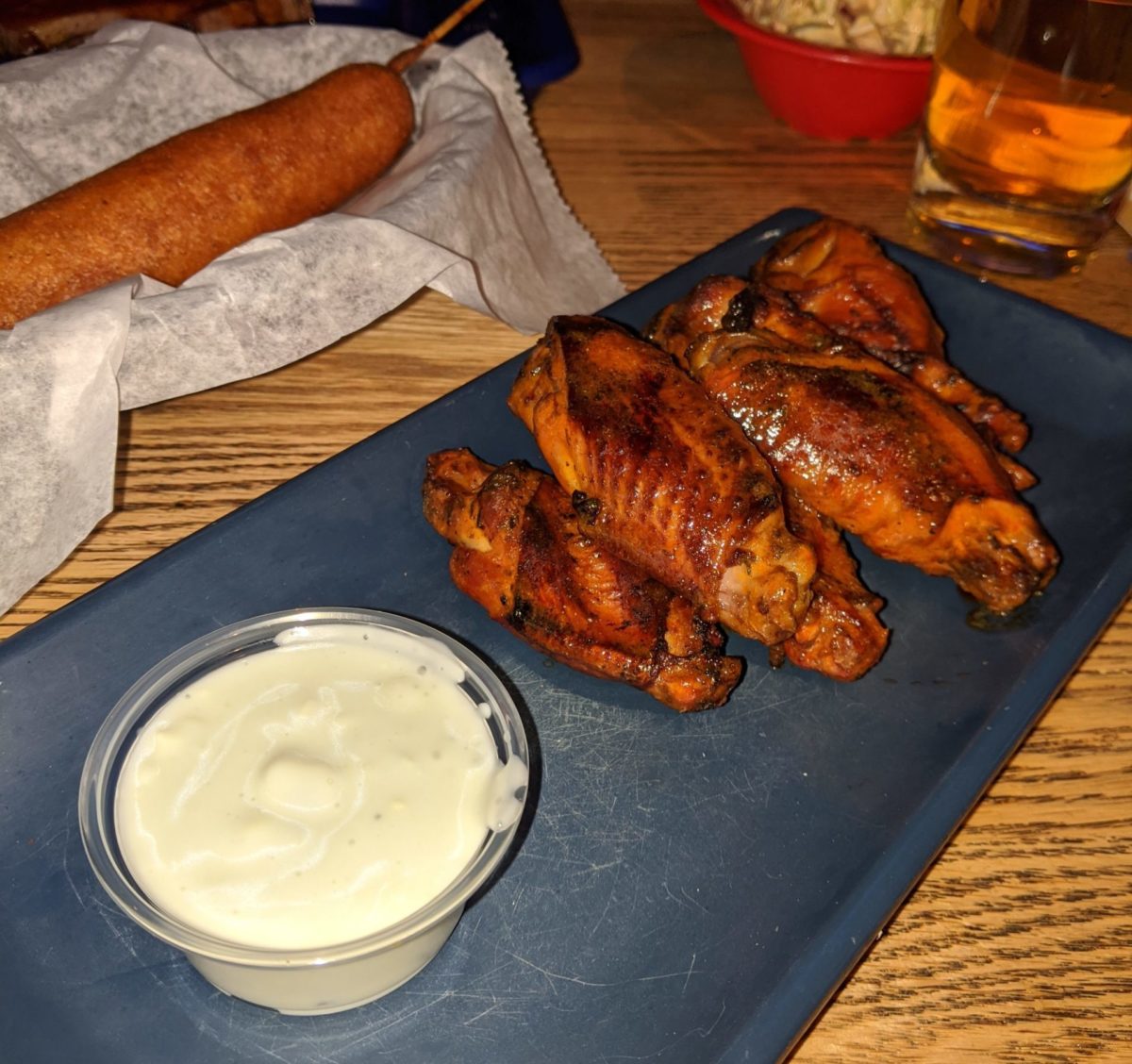 habanero wings at old skool by fartley farms