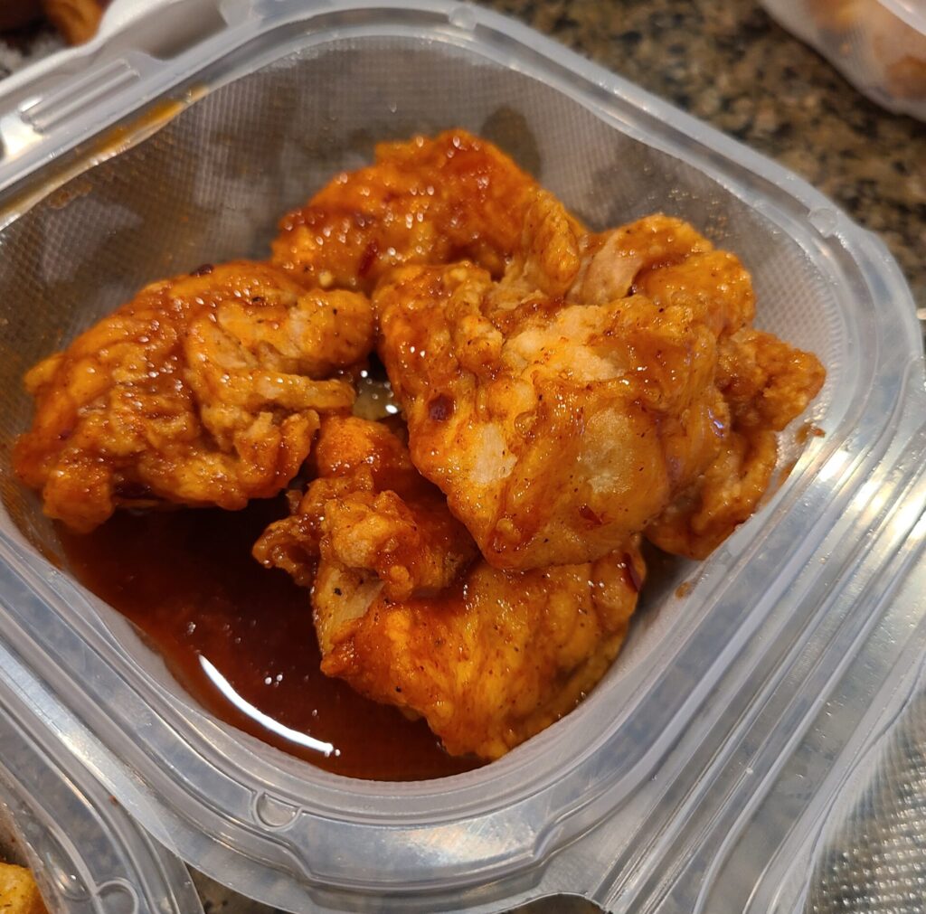 peach habanero wings at wings and rings by fartley farms