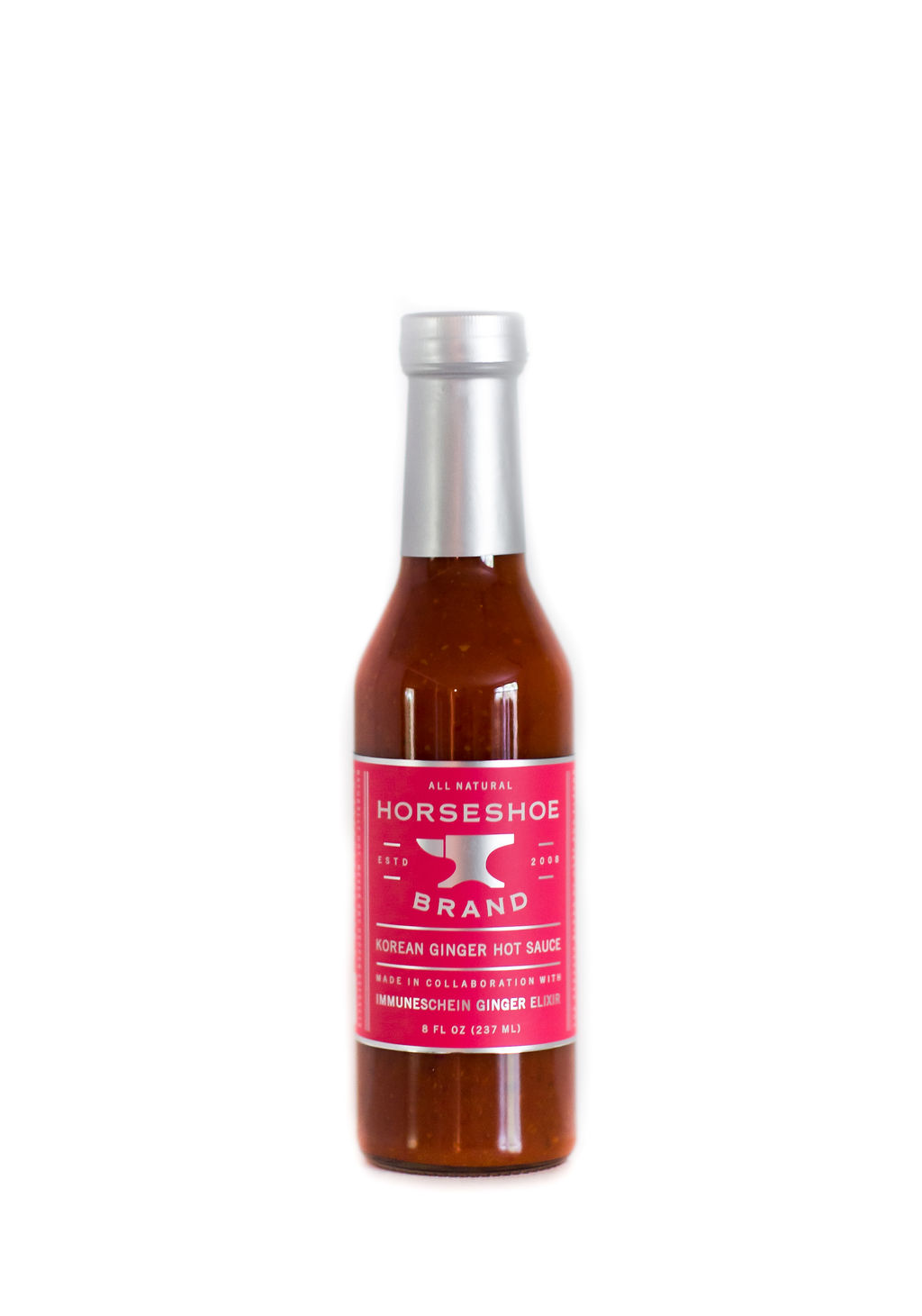 Horseshoe Brand Korean Ginger Hot Sauce Feature Hot Sauce by